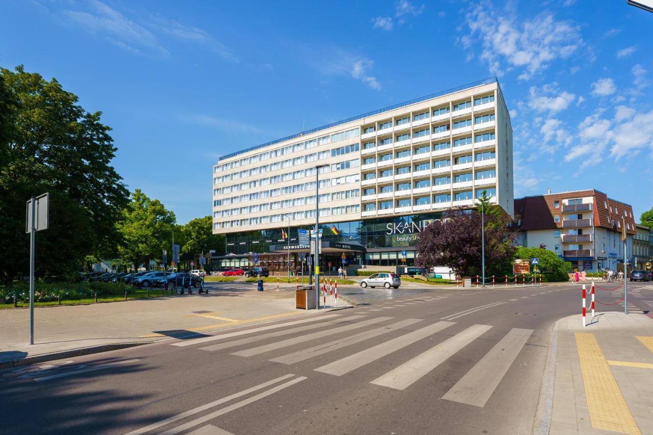 Hotel New Skanpol Колобжег Экстерьер фото
