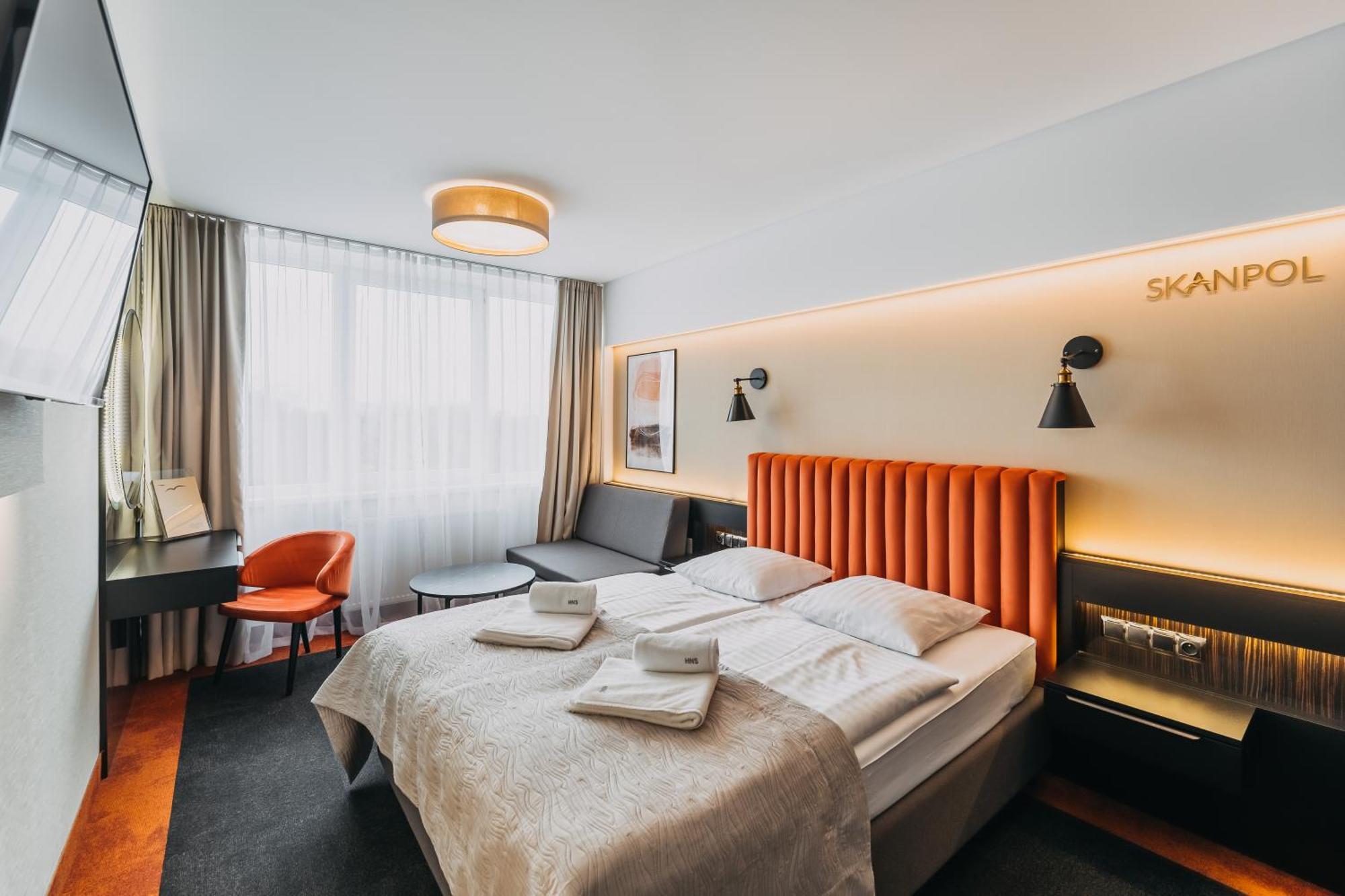 Hotel New Skanpol Колобжег Экстерьер фото
